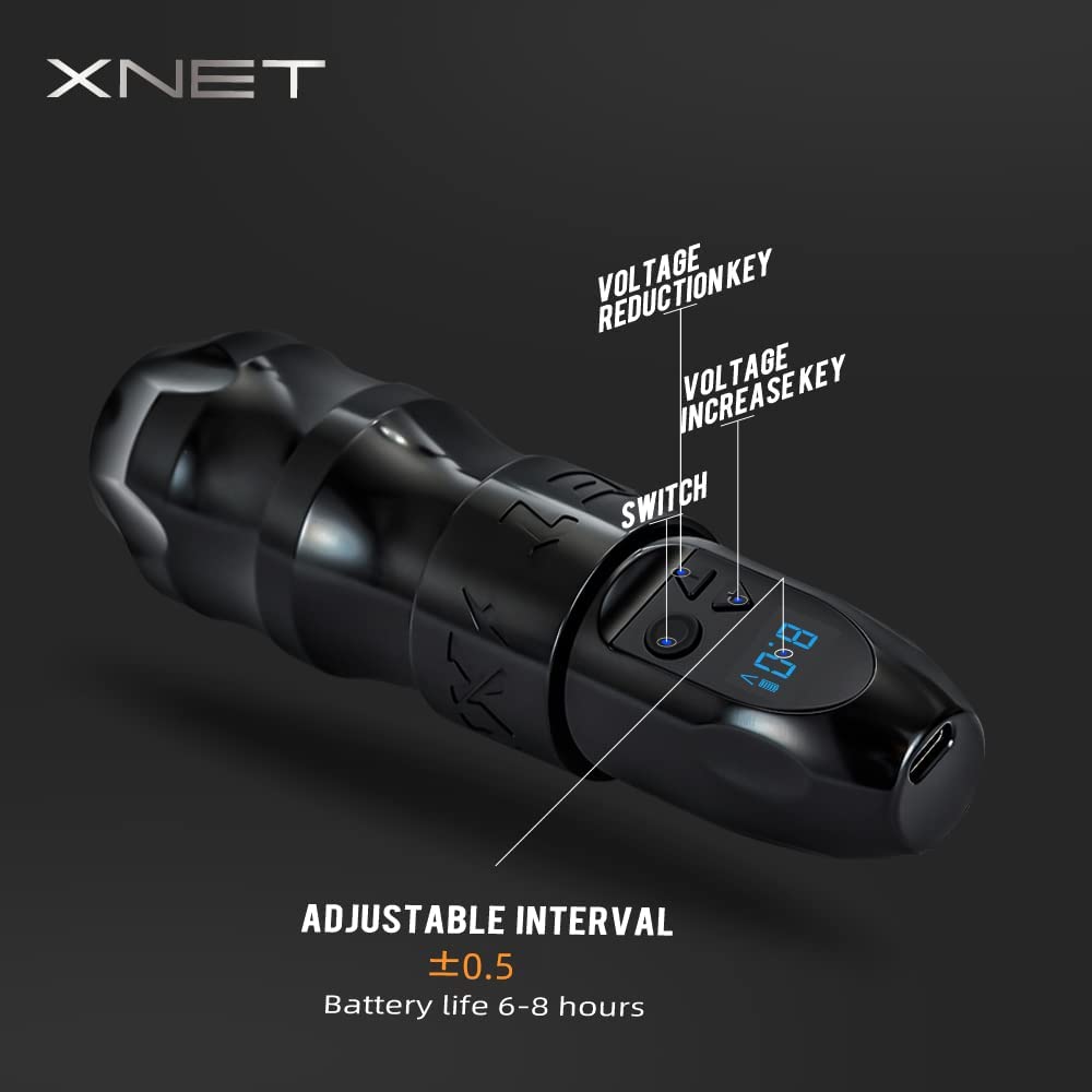 Tattoo Kit | Xnet Titan Wireless Tattoo Machine Kit