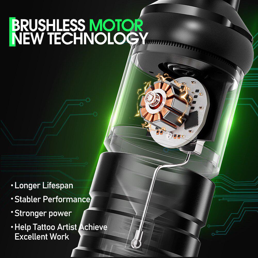 Ambition Torden Wireless Tattoo Machine Brushless Motor