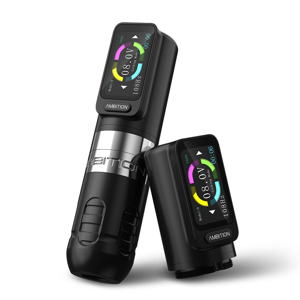 Ambition Zetton Wireless Tattoo Machine Pen