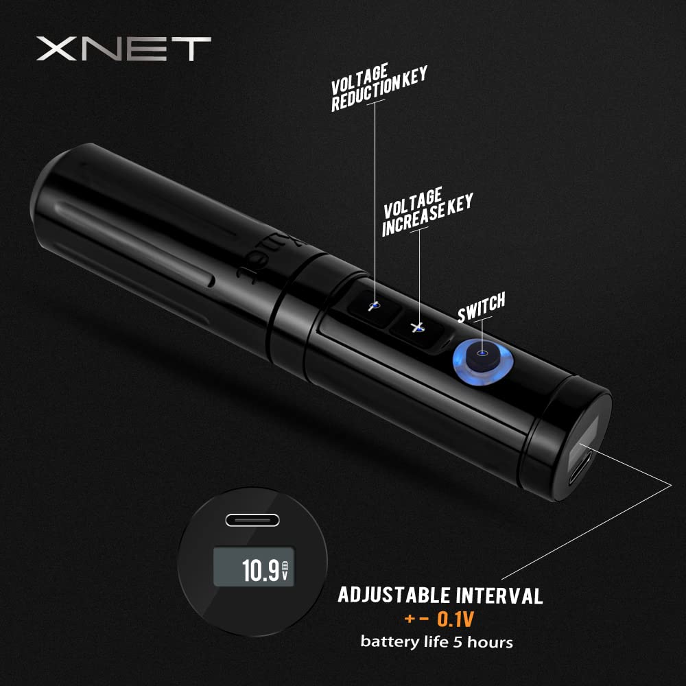 XNET Sage Wireless Tattoo Machine Pen