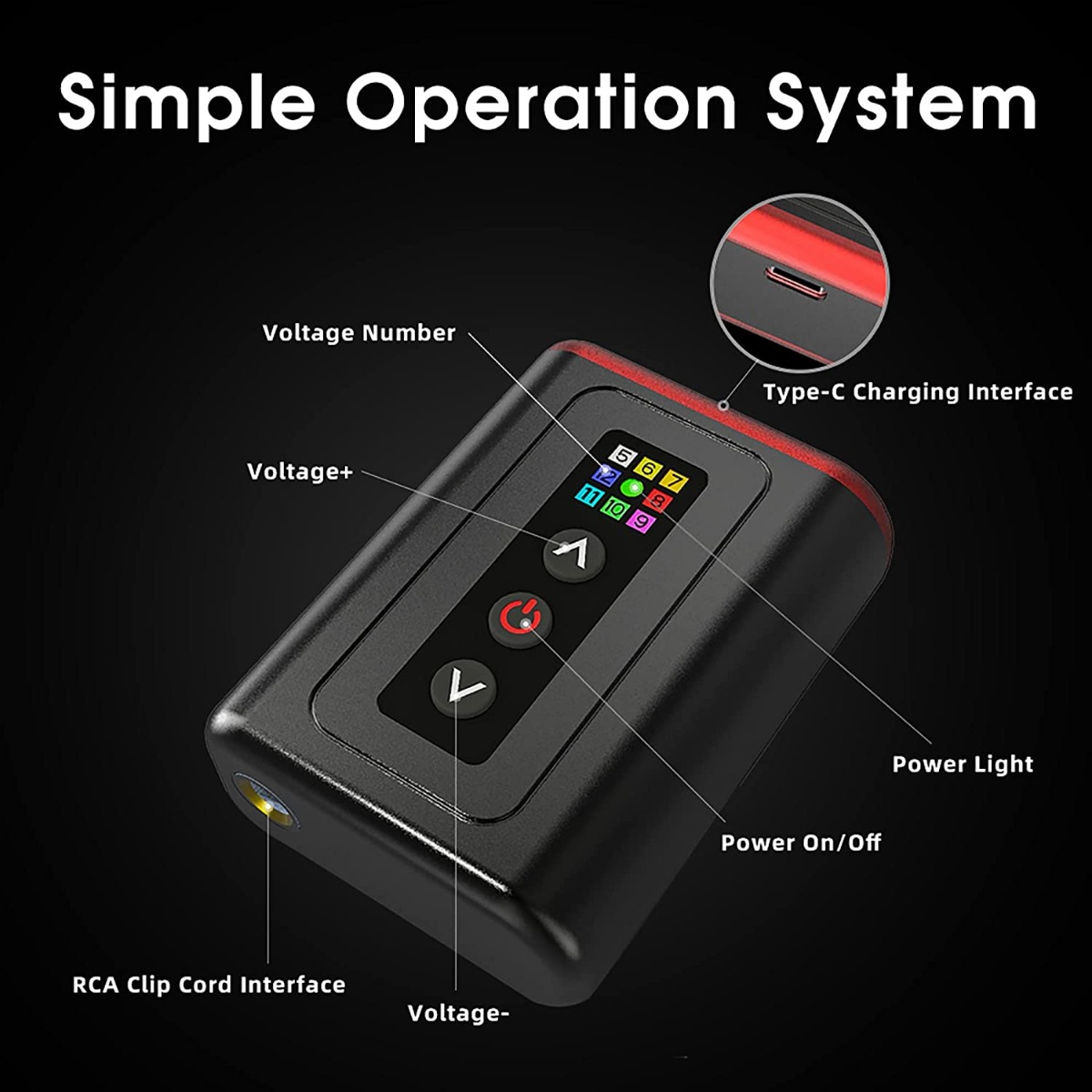 Xnet Mini Tattoo Power Supply