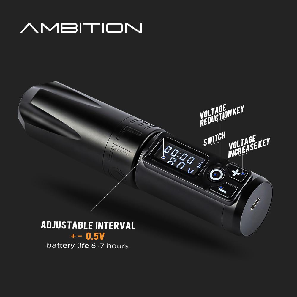 Ambition Trident Wireless Tattoo Machine