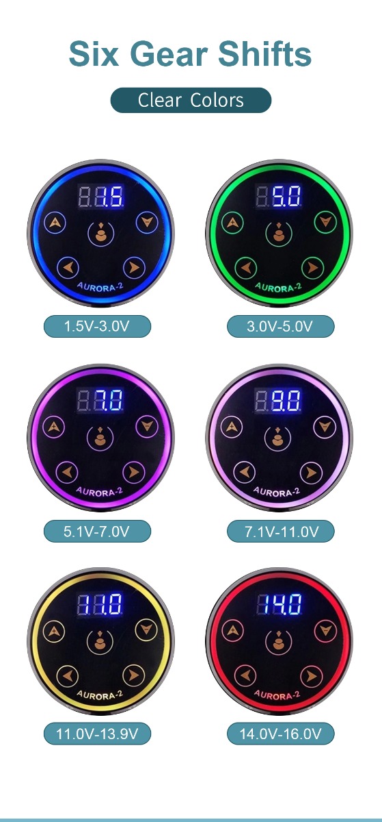 Aurora 2 Tattoo Power Supply