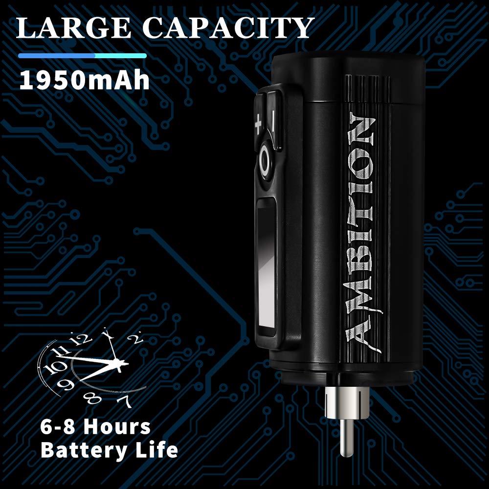 Ambition G4 RCA Wireless Tattoo Power Supply
