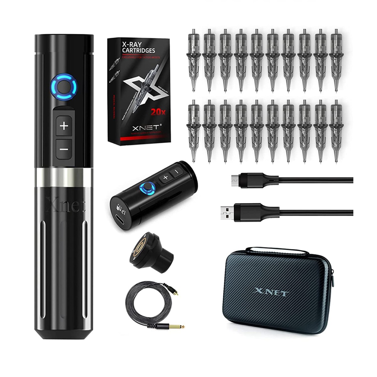 Tattoo Kit | Xnet Complete Wireless Tattoo Machine Kit
