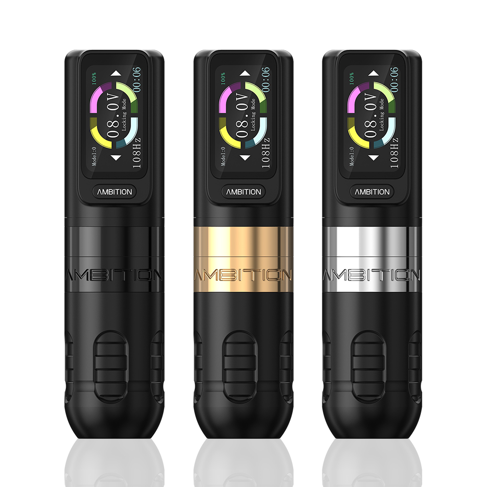 Ambition Zetton Wireless Tattoo Machine Pen