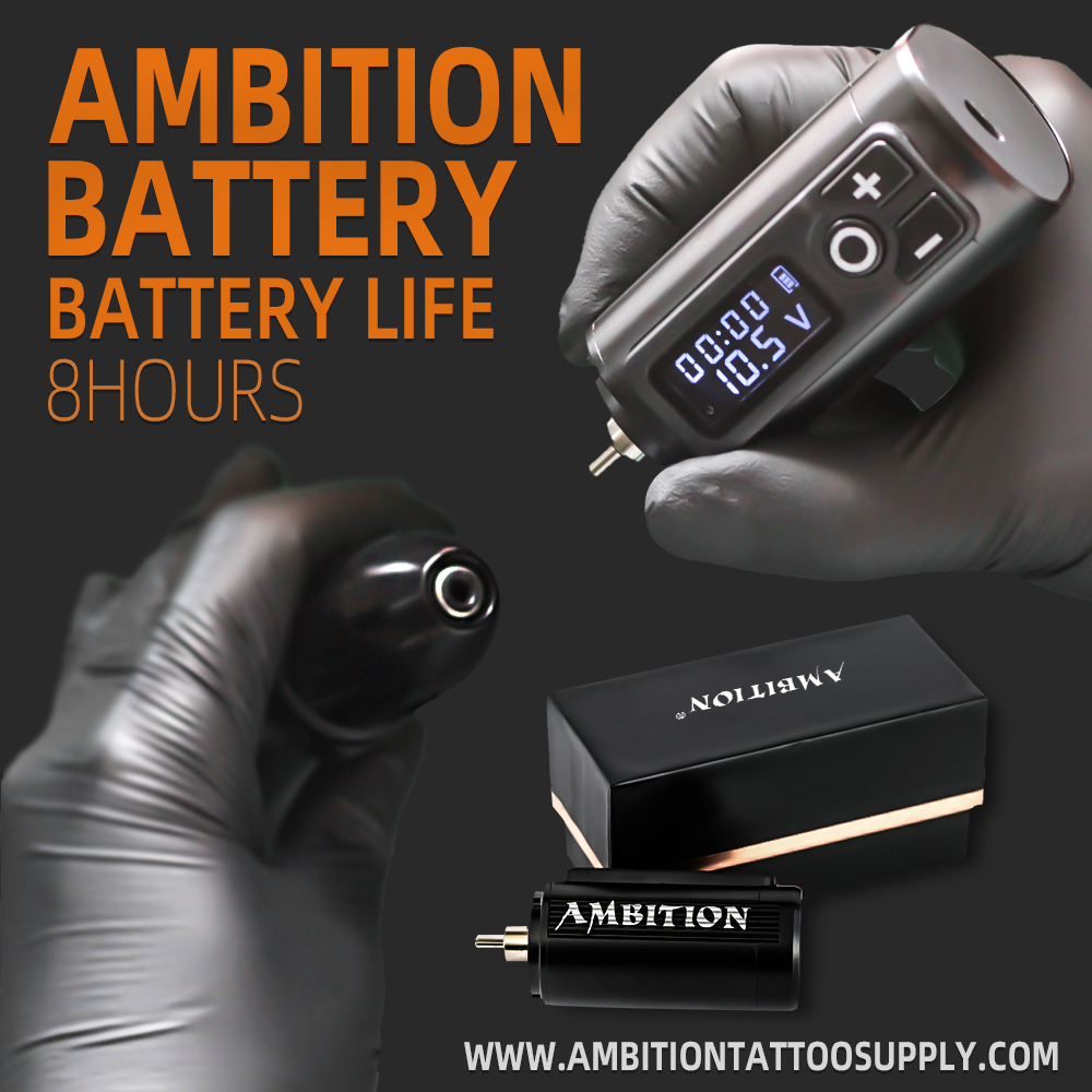 Ambition G4 RCA Wireless Tattoo Power Supply