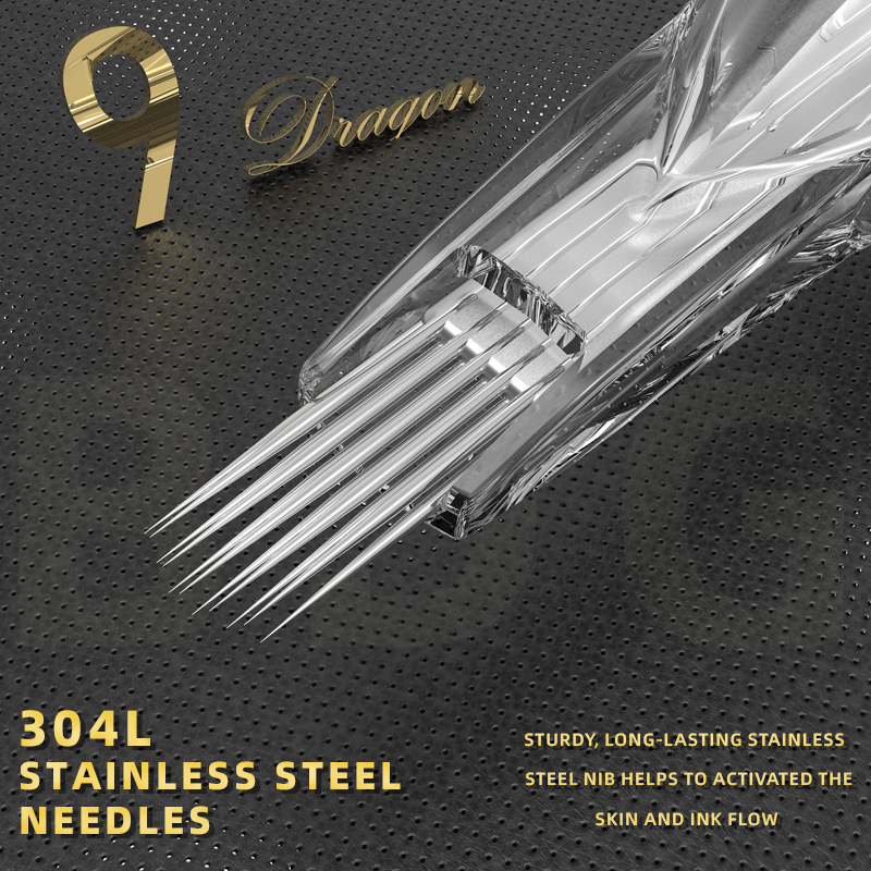 9 Dragon Tattoo Needle Cartridges
